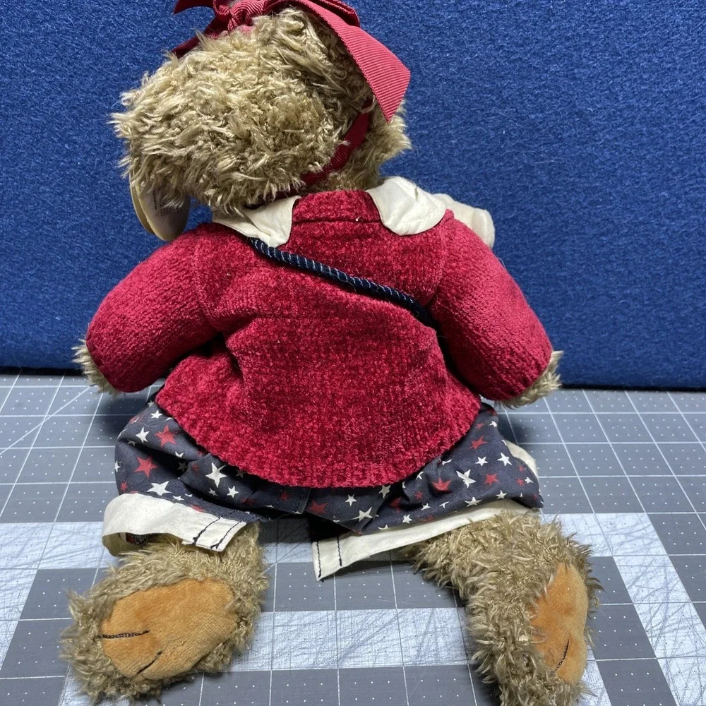 Bearington Collection‎ Betsy & Ross 12″ Plush Bear W/Baby Ross Plush Americana